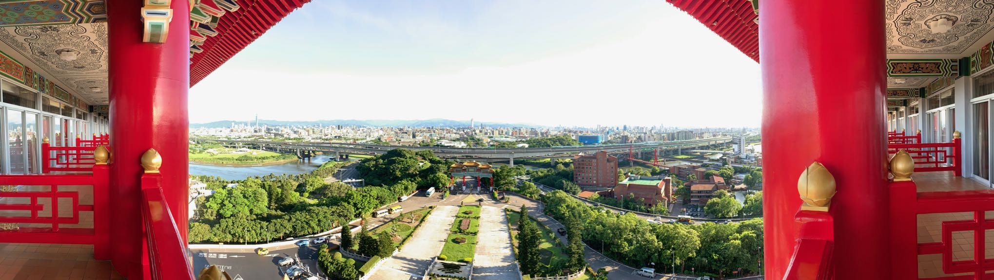 Taipei from the grand hotel