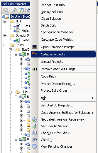 Collapse Projects